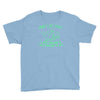 when i get upset i just imagine a t rex making a bed Youth Tee