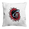 shark attack Throw Pillow