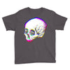 skull glitch Youth Tee
