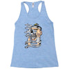 you burn yourself Racerback Tank