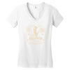 happy halloween! Women's V-Neck T-Shirt