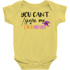 you can't scare me i'm a mother Baby Bodysuit