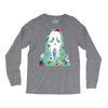 scream floral Long Sleeve Shirts