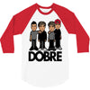 dobre twins dobre brother 3/4 Sleeve Shirt