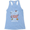 my favorite season is the fall of the patriarchy Racerback Tank