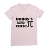 daddy little cuttie Ladies Fitted T-Shirt