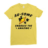 au some Ladies Fitted T-Shirt