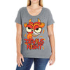 devils night Ladies Curvy T-Shirt