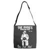 the big lebowski homage Adjustable Strap Totes