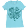 shamrock Ladies Fitted T-Shirt