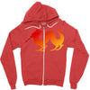 chinese new year 2 Zipper Hoodie