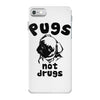 pugs not drugs iPhone 7 Case