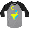 moon cat 3/4 Sleeve Shirt