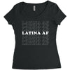 Latina Af Women's Triblend Scoop T-shirt