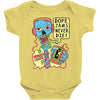 dope jams zombie Baby Bodysuit