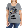 full metal jaeger Ladies Curvy T-Shirt
