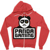 panda gaming Zipper Hoodie