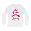 queens are born in january Long Sleeve Shirts