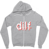 dilf Zipper Hoodie