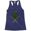 skull grass Racerback Tank
