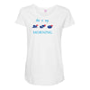 this is my morning Maternity Scoop Neck T-shirt