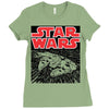 millennium falcon Ladies Fitted T-Shirt
