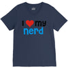 i love my nerd V-Neck Tee
