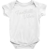 football vibes Baby Onesie