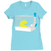 pet feeder Ladies Fitted T-Shirt