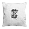 keep an ion it Throw Pillow
