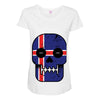 iceland till i die Maternity Scoop Neck T-shirt