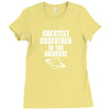 Greatest Godfather In The Universe Ladies Fitted T-Shirt