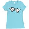 mickey mouse signe Ladies Fitted T-Shirt