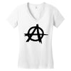 A logo Women's V-Neck T-Shirt