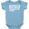 afrika bambaataa Baby Onesie