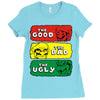 mario western Ladies Fitted T-Shirt
