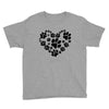cat love paw Youth Tee