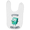 let's play video games Baby Bibs