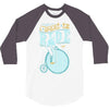 i want to ride my bike 3/4 Sleeve Shirt