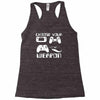 choose your weapon gamer finny retro Racerback Tank
