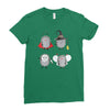 halloween hedgehogs Ladies Fitted T-Shirt