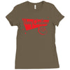 merry christmas santa claus Ladies Fitted T-Shirt