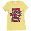 mach pizza Ladies Fitted T-Shirt