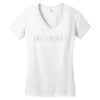 people records Women's V-Neck T-Shirt