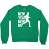new year, new me running fitness Crewneck Sweatshirt