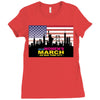 2018 Women's March On New York City Ladies Fitted T-Shirt