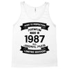 Premium Vintage  1987 Tank Top