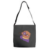 yeah you make me smile Adjustable Strap Totes