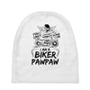 You Cant Scare Me I am Biker Pawpaw Baby Beanies