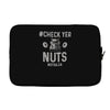 check yer nuts best trending Laptop sleeve